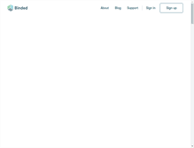 Tablet Screenshot of binded.com